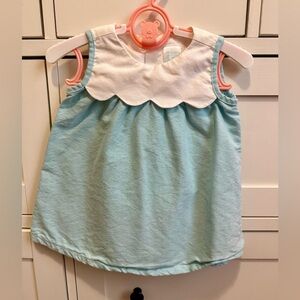 Edgehill Collection - Precious Scalloped Neck Dress with Bloomers!